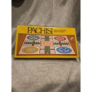 Vintage 1981 PACHISI Whitman Board Game Parcheesi Complete With Instructions